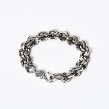 Load image into Gallery viewer, CHROME HEARTS クロムハーツ 1 DOUBLE B RING ダブルBリング ブレスレット 重量約49.65g 1991/.925刻印 シルバー925 美品 中古 4b013666
