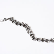 Load image into Gallery viewer, CHROME HEARTS クロムハーツ 1 DOUBLE B RING ダブルBリング ブレスレット 重量約49.65g 1991/.925刻印 シルバー925 美品 中古 4b013666