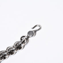 Load image into Gallery viewer, CHROME HEARTS クロムハーツ 1 DOUBLE B RING ダブルBリング ブレスレット 重量約49.65g 1991/.925刻印 シルバー925 美品 中古 4b013666