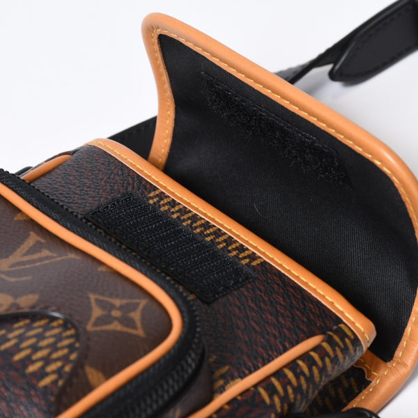 極美品 LOUIS VUITTON ルイヴィトン アマゾン メッセンジャーショルダーバッグ N40357 ダミエジャイアント NIGO LVスクエアード 中古 4b013599