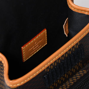 極美品 LOUIS VUITTON ルイヴィトン アマゾン メッセンジャーショルダーバッグ N40357 ダミエジャイアント NIGO LVスクエアード 中古 4b013599