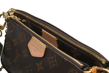 Load image into Gallery viewer, 極美品 LOUIS VUITTON ルイヴィトン モノグラム ミュルティポシェット アクセソワール カーキ ショルダーバッグ M44813 中古 4b013041