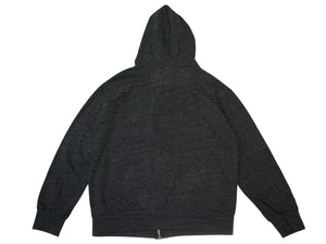 CHROME HEARTS クロムハーツ 霜降り パーカー ダガージップ プリント グレー サイズL 美品 中古 4b013054