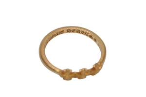 CHROME HEARTS クロムハーツ BUBBLEGUM 3CHプラス リング 22K 重量約1.8g サイズ4号 美品 中古 4b013058