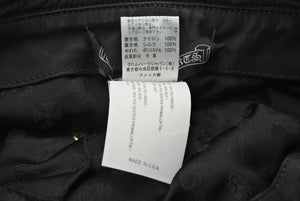 CHROME HEARTS クロムハーツ バケットハット サイズM 58.5cm ダガー装飾 ナイロン CHプラス総柄 ブラック 美品 中古 4b013157