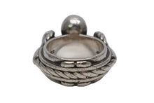Load image into Gallery viewer, CHROME HEARTS クロムハーツ FT HRRSTTR CABLE SML フォティ ハリスティーター スモールケーブルリング 重量約19.2g サイズ11.5号 美品 中古 4b013063