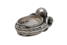 Load image into Gallery viewer, CHROME HEARTS クロムハーツ FT HRRSTTR CABLE SML フォティ ハリスティーター スモールケーブルリング 重量約19.2g サイズ11.5号 美品 中古 4b013063