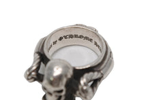 Load image into Gallery viewer, CHROME HEARTS クロムハーツ FT HRRSTTR CABLE SML フォティ ハリスティーター スモールケーブルリング 重量約19.2g サイズ11.5号 美品 中古 4b013063