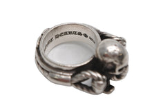 Load image into Gallery viewer, CHROME HEARTS クロムハーツ FT HRRSTTR CABLE SML フォティ ハリスティーター スモールケーブルリング 重量約19.2g サイズ11.5号 美品 中古 4b013063