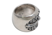 Load image into Gallery viewer, CHROME HEARTS クロムハーツ CLASSIC OVAL クラシック オーバルクロスリング 指輪 重量約44.0g サイズ21号 シルバー925 美品 中古 4b013059