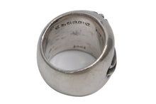 Load image into Gallery viewer, CHROME HEARTS クロムハーツ CLASSIC OVAL クラシック オーバルクロスリング 指輪 重量約44.0g サイズ21号 シルバー925 美品 中古 4b013059