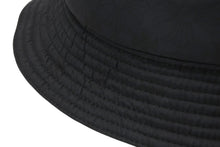 Load image into Gallery viewer, CHROME HEARTS クロムハーツ バケットハット サイズM 58.5cm ダガー装飾 ナイロン CHプラス総柄 ブラック 美品 中古 4b013157
