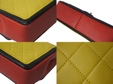 Load image into Gallery viewer, 極美品 CHANEL シャネル マトラッセ チェーンショルダーバッグ 18番台 トリコロールカラー モンドリアン レザー 中古 4b001310