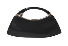 Load image into Gallery viewer, CHRISTIAN DIOR クリスチャンディオール ハンドバッグ ボンテージ ヴィンテージ 11-MA-0063 ブラック シルバー金具 美品 中古 4b001312