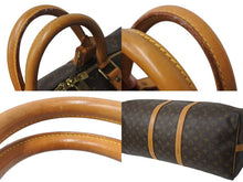 画像をギャラリービューアに読み込む, LOUIS VUITTON ルイヴィトン キーポル55 ボストンバッグ M41424 モノグラム PVCコーティングキャンバス ヌメ革 ブラウン 美品 中古 4b001314
