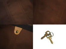 画像をギャラリービューアに読み込む, LOUIS VUITTON ルイヴィトン キーポル55 ボストンバッグ M41424 モノグラム PVCコーティングキャンバス ヌメ革 ブラウン 美品 中古 4b001314