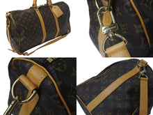 画像をギャラリービューアに読み込む, LOUIS VUITTON ルイヴィトン キーポル50 ボストンバッグ M41426 モノグラムキャンバス ブラウン ゴールド金具 美品 中古 4b001315