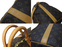 画像をギャラリービューアに読み込む, LOUIS VUITTON ルイヴィトン キーポル50 ボストンバッグ M41426 モノグラムキャンバス ブラウン ゴールド金具 美品 中古 4b001315