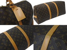 画像をギャラリービューアに読み込む, LOUIS VUITTON ルイヴィトン キーポル50 ボストンバッグ M41426 モノグラムキャンバス ブラウン ゴールド金具 美品 中古 4b001315