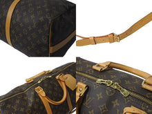 画像をギャラリービューアに読み込む, LOUIS VUITTON ルイヴィトン キーポル50 ボストンバッグ M41426 モノグラムキャンバス ブラウン ゴールド金具 美品 中古 4b001315
