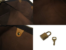 画像をギャラリービューアに読み込む, LOUIS VUITTON ルイヴィトン キーポル50 ボストンバッグ M41426 モノグラムキャンバス ブラウン ゴールド金具 美品 中古 4b001315