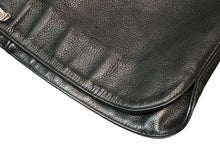 Load image into Gallery viewer, 極美品 CHROME HEARTS クロムハーツ 8B L LNG BCK 8クロスボールボタン レザーベスト サイズS ブラック 中古 4b013150
