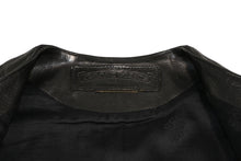 Load image into Gallery viewer, 極美品 CHROME HEARTS クロムハーツ 8B L LNG BCK 8クロスボールボタン レザーベスト サイズS ブラック 中古 4b013150