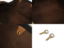 画像をギャラリービューアに読み込む, LOUIS VUITTON ルイヴィトン キーポル55 ボストンバッグ M41424 モノグラム PVCコーティングキャンバス ヌメ革 ブラウン 美品 中古 4b001316