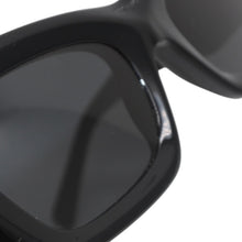 Load image into Gallery viewer, PRADA プラダ サングラス SPR 13Z キャットアイ型 セルフレーム フルリム トライアングルロゴ メタルロゴ アイウェア 1AB-5S0 美品 中古 4b013161