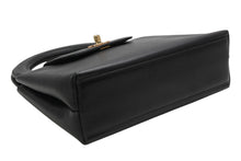 Load image into Gallery viewer, 極美品 CHANEL シャネル ラウンドトップハンドル ハンドバッグ 5番台 ココマーク キャビアスキン ブラック ゴールド金具 中古 4b013172