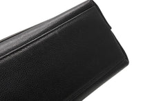 Load image into Gallery viewer, 極美品 CHANEL シャネル ラウンドトップハンドル ハンドバッグ 5番台 ココマーク キャビアスキン ブラック ゴールド金具 中古 4b013172