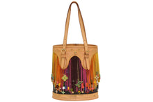 Load image into Gallery viewer, 新品同様 LOUIS VUITTON ルイヴィトン フラーンジュ バケット ハンドバッグ M40110 モノグラム マルチカラー ポーチ付き 中古 4b013166