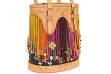 Load image into Gallery viewer, 新品同様 LOUIS VUITTON ルイヴィトン フラーンジュ バケット ハンドバッグ M40110 モノグラム マルチカラー ポーチ付き 中古 4b013166