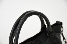 Load image into Gallery viewer, BALENCIAGA バレンシアガ ザ ファースト ハンドバッグ ショルダーバッグ ブラック レザー 103208 美品 中古 4b013189