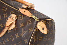 Load image into Gallery viewer, 極美品 LOUIS VUITTON ルイヴィトン スピーディ30 ハンドバッグ M41526 モノグラム レザー PVC ブラウン 旧型 中古 4b013221