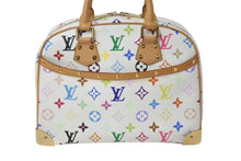 Load image into Gallery viewer, 極美品 LOUIS VUITTON ルイヴィトン ハンドバッグ トゥルーヴィル モノグラム ホワイト マルチカラー M92663 ゴールド金具 中古 4b001319