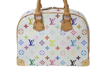Load image into Gallery viewer, 極美品 LOUIS VUITTON ルイヴィトン ハンドバッグ トゥルーヴィル モノグラム ホワイト マルチカラー M92663 ゴールド金具 中古 4b001319