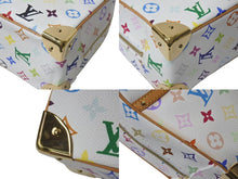 Load image into Gallery viewer, 極美品 LOUIS VUITTON ルイヴィトン ハンドバッグ トゥルーヴィル モノグラム ホワイト マルチカラー M92663 ゴールド金具 中古 4b001319