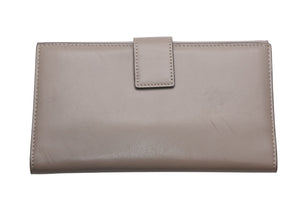 FENDI フェンディ ピーカブー コンチネンタル 長財布 8M0308 レザー グレージュ べっ甲カラー 美品 中古 4b013236