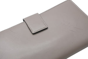 FENDI フェンディ ピーカブー コンチネンタル 長財布 8M0308 レザー グレージュ べっ甲カラー 美品 中古 4b013236