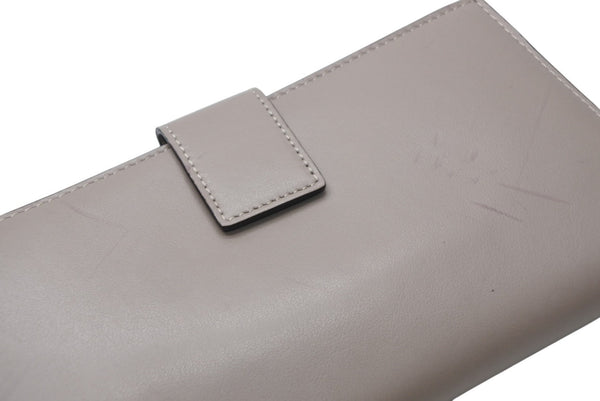 FENDI フェンディ ピーカブー コンチネンタル 長財布 8M0308 レザー グレージュ べっ甲カラー 美品 中古 4b013236