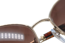 Load image into Gallery viewer, 極美品 BVLGARI ブルガリ サングラス アイウェア 6185-B 278/13 サイズ57□17 140 ラインストーン ブラウン 中古 4b013241