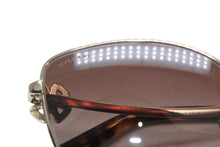 Load image into Gallery viewer, 極美品 BVLGARI ブルガリ サングラス アイウェア 6185-B 278/13 サイズ57□17 140 ラインストーン ブラウン 中古 4b013241