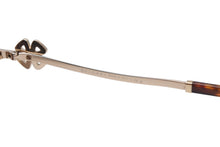 Load image into Gallery viewer, 極美品 BVLGARI ブルガリ サングラス アイウェア 6185-B 278/13 サイズ57□17 140 ラインストーン ブラウン 中古 4b013241