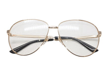 Load image into Gallery viewer, [USED/中古]GUCCI グッチ メガネ ゴールド クリア メタル プラスチック 61□14-145 GG138S 003 Aランク 中古 4b013282