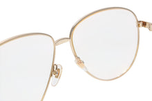 Load image into Gallery viewer, [USED/中古]GUCCI グッチ メガネ ゴールド クリア メタル プラスチック 61□14-145 GG138S 003 Aランク 中古 4b013282