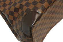 Load image into Gallery viewer, LOUIS VUITTON ルイヴィトン ハムステッドMM トートバッグ N51204 ダミエ エベヌ ブラウン PVC ダミエキャンバス 美品 中古 4b013231
