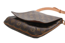 Load image into Gallery viewer, LOUIS VUITTON ルイヴィトン ミュゼット ショルダーバッグ M51256 モノグラム PVC ブラウン ゴールド金具 美品 中古 4b013210