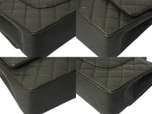 Load image into Gallery viewer, 極美品 CHANEL シャネル マトラッセ25 Wフラップ Wチェーンショルダーバッグ 14番台 キャビアスキン カーキ 中古 4b001322