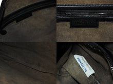 Load image into Gallery viewer, 極美品 BOTTEGA VENETA ボッテガヴェネタ イントレチャート ホーボー ハンドバッグ レザー ブラック ワンショルダー 中古 4b001323